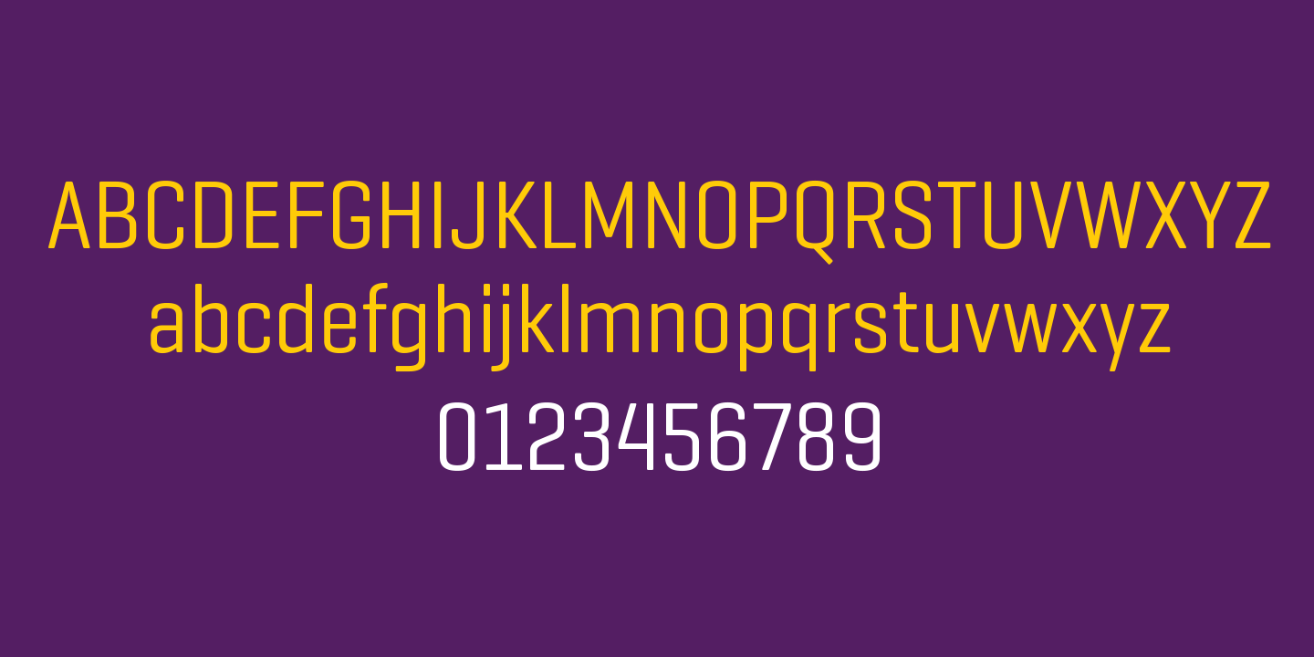 Przykład czcionki Geogrotesque XCompressed Light Italic